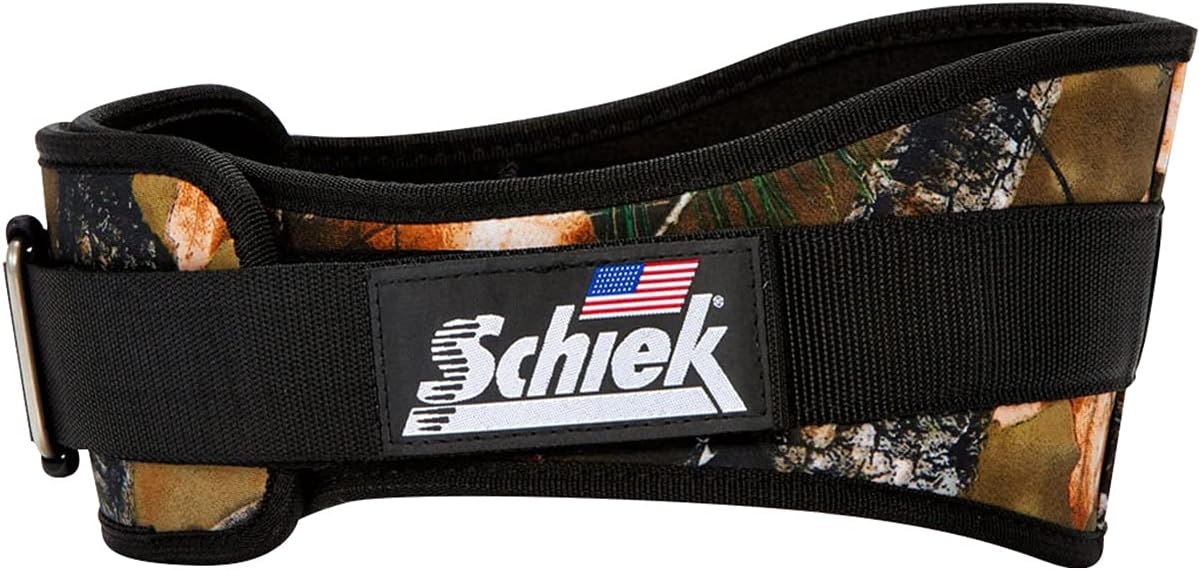 Schiek Sports 2006 Nylon 6 Inches Weight Lifting Belt - Support Belt for Power Lifting