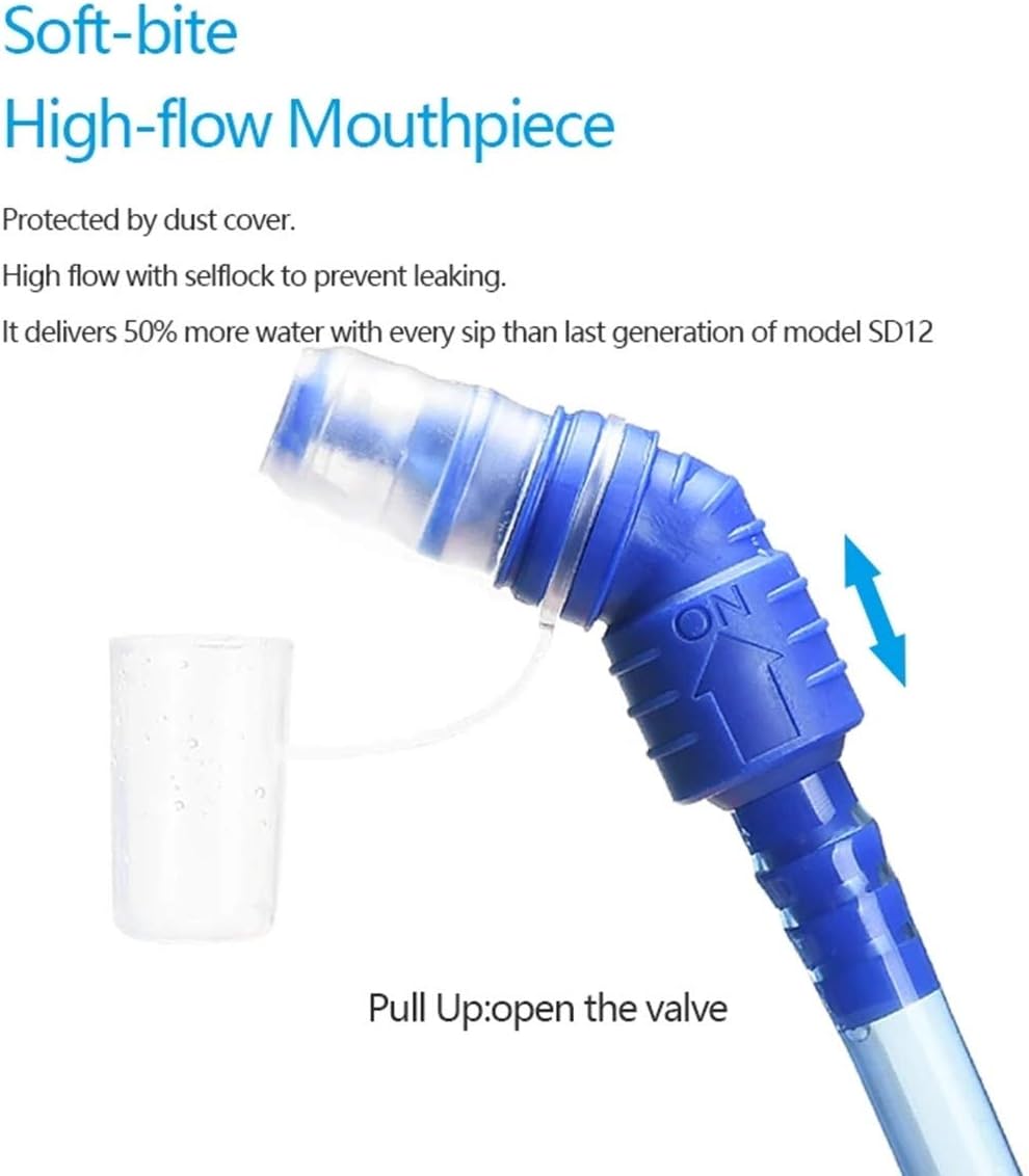 AONIJIE 1L/ 1.5L/ 2L/3L Folding Riding Running Water Bag Outdoor Mountaineering Backpack Drinking Bag (1.5L-TPU)