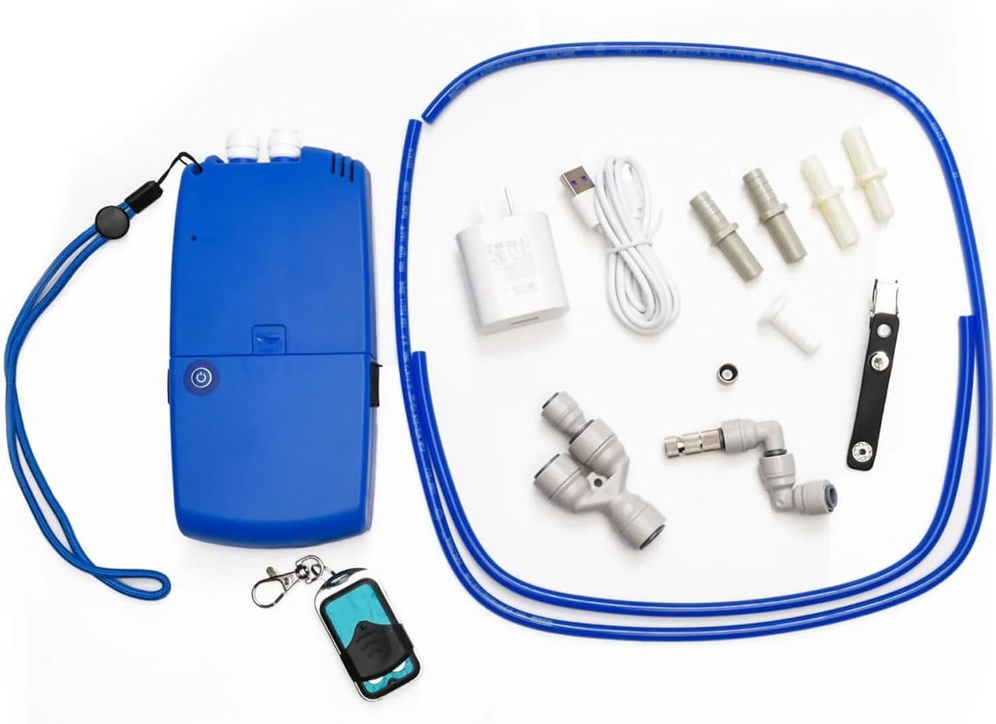 ExtremeMIST Misting System Retrofit Kit - Convert Your Hydration Backpack to an Amazing Misting & Drink Backpack | Includes Pump, Nozzle, Remote, & Rechargeable Battery - Cools The air up to 30°F