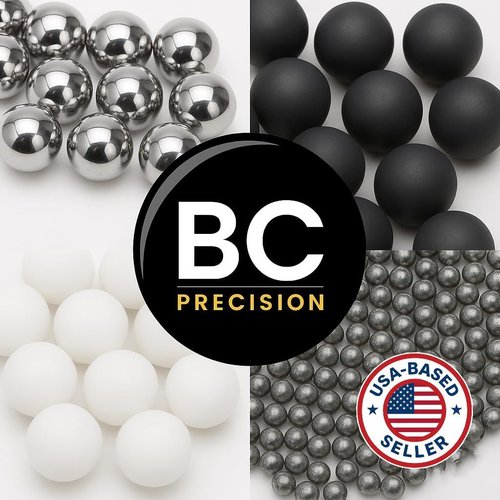 BC Precision (10 Pack) 1-1/4" Inch Paracord Monkey Fist Steel Ball Bearing Tactical Cores Balls