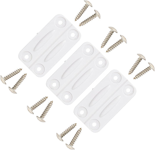 NeverBreak Parts - 3 Pack Igloo Cooler Replacement Hinges, High Strength Igloo Cooler Replacement Parts, Flexible Igloo Cooler Parts