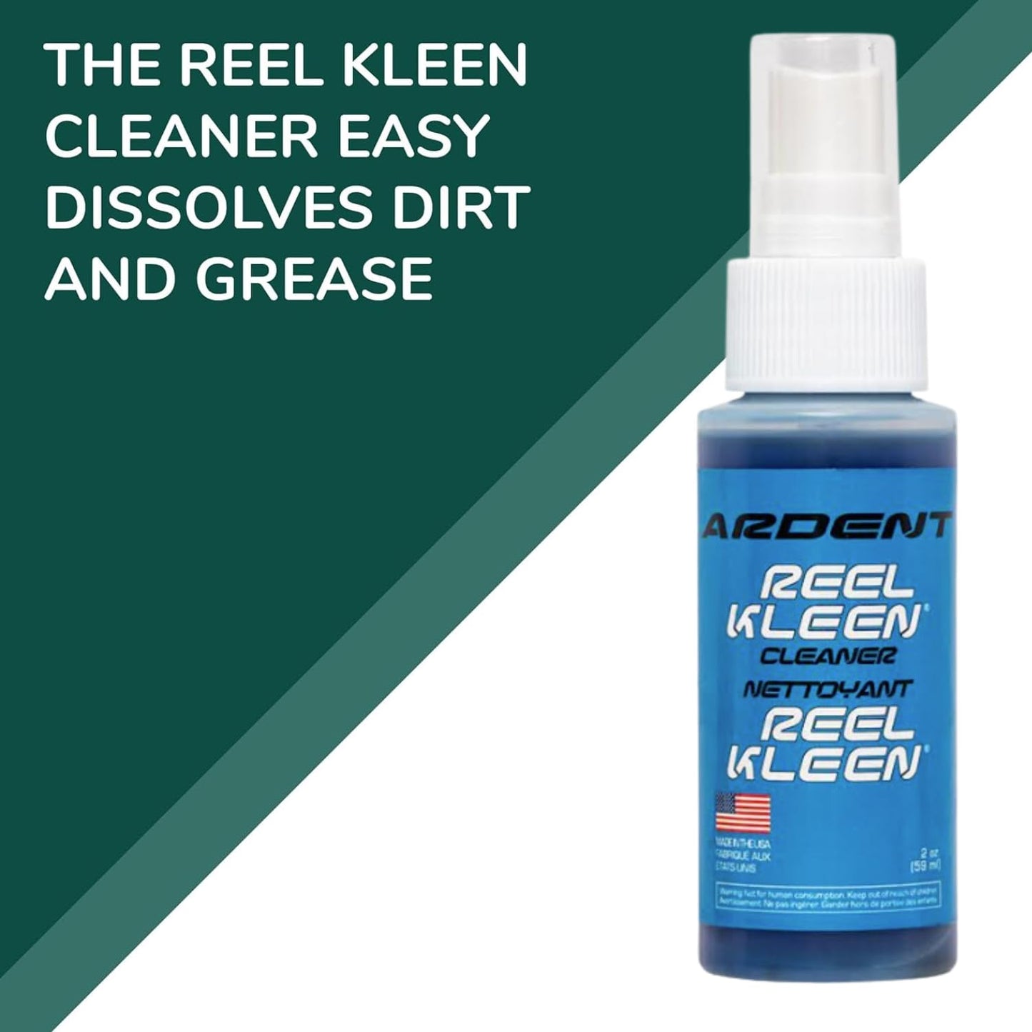 Ardent Saltwater Reel Care Maintenance Pack/Long-Lasting Protection and Clean/Includes Multi-Tool, Reel Butter Grease, Reel Kleen Cleaner, and Reel Butter Oil