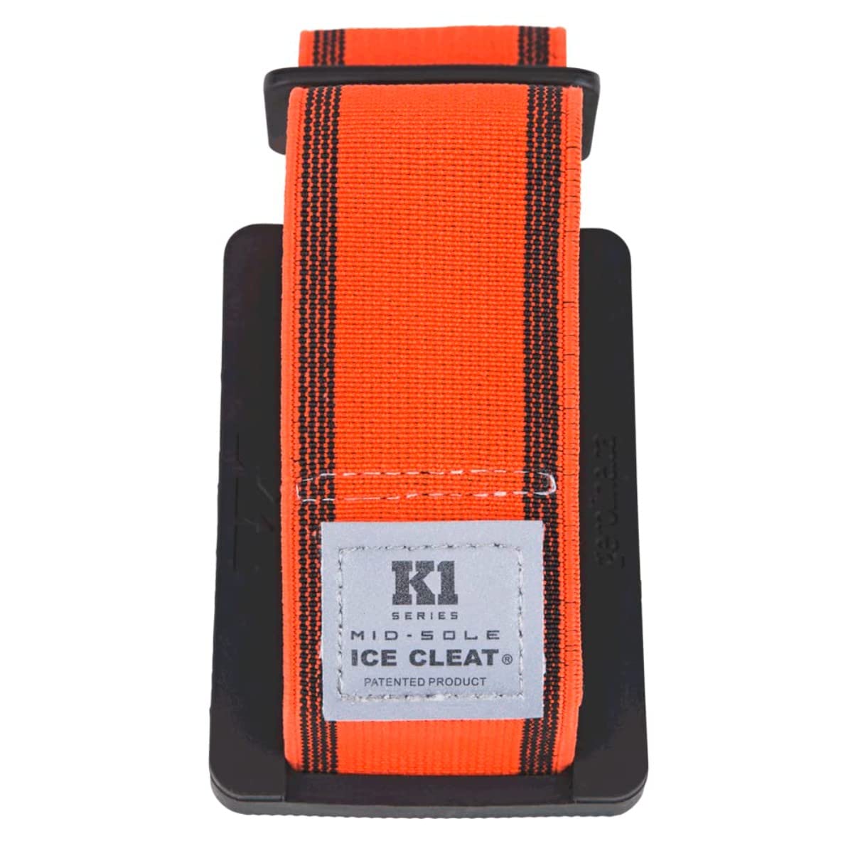 K1 Mid-Sole Ice Cleats for Men & Women - Rotatable Traction Aids For Winter Snow - Hi Vis - Low Profile