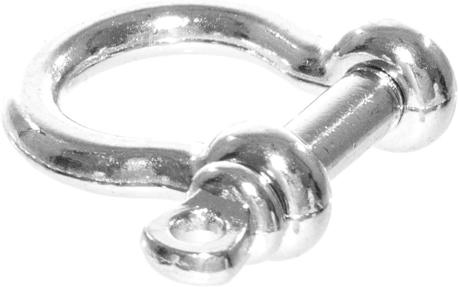 Paracord Planet Stainless Steel and Alloy B-Shackles, D-Shackles, O-Shackles, & U-Shackles for Paracord Survival Bracelets (Pack and Single Sizes)