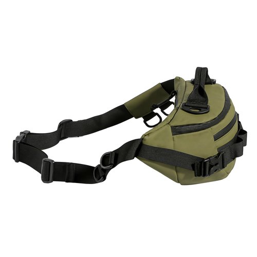 Tactical Fanny Pack for Men Women Military Waist Bag Molle Utility Hip Belt Pouch Crossbody Bags Bumbag for Cycling Hiking Walking Fishing Army Green