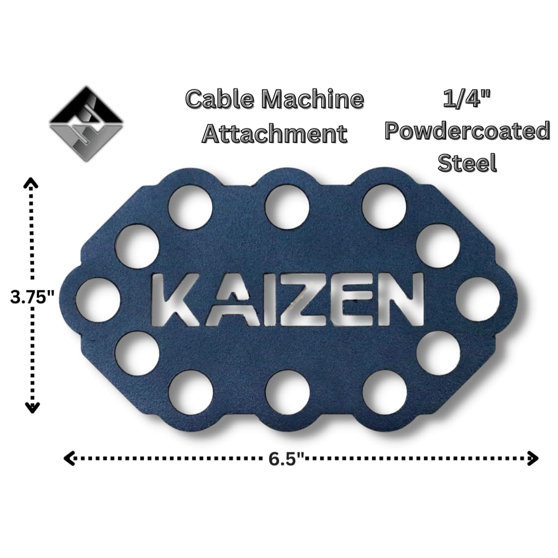 F&F STEEL Kaizen Multi-Link - Cable Machine Attachment for Pulley Systems - Combine Multiple Cables in One