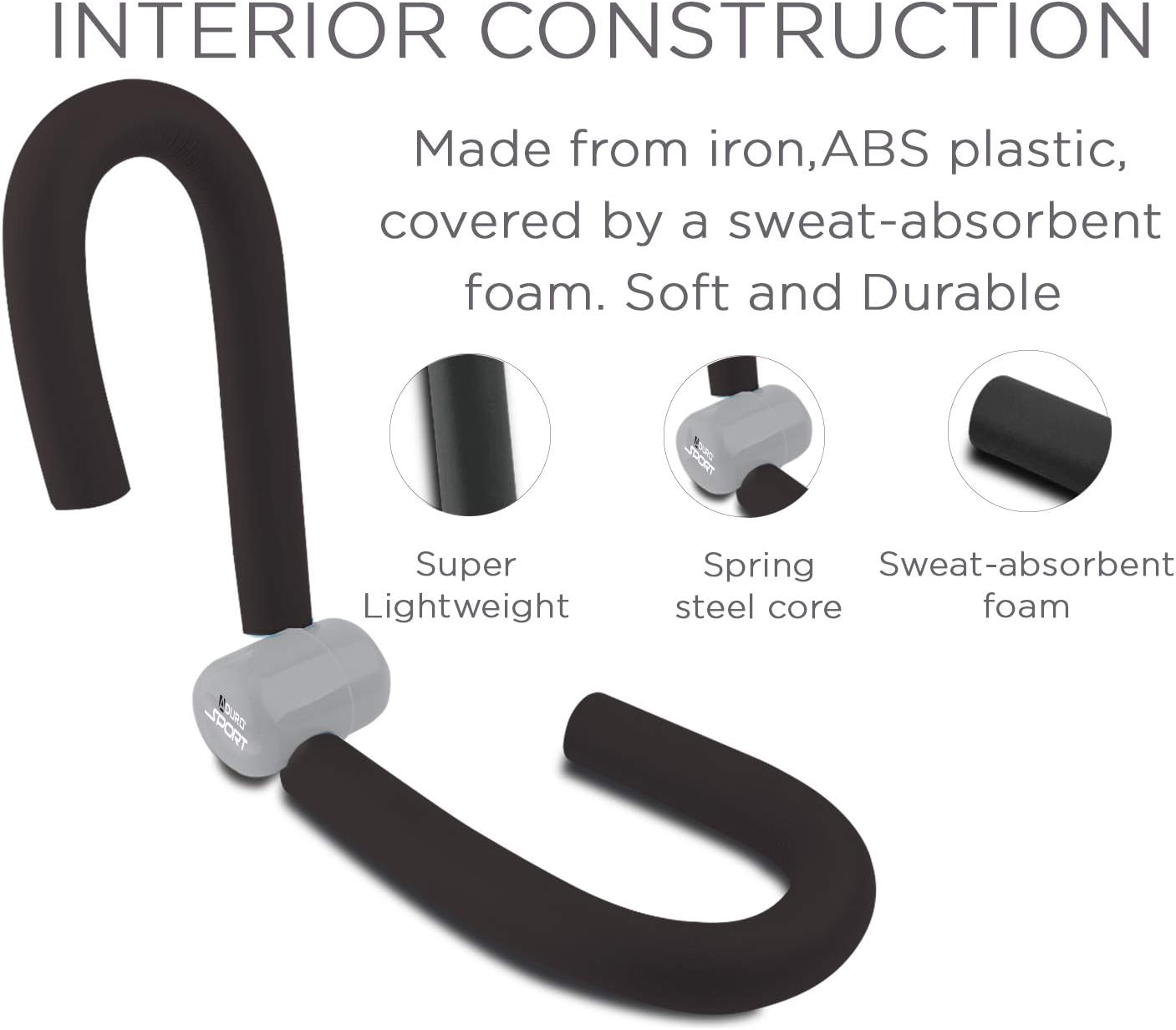 Aduro Sport Inner Thigh Exercise Equipment for Women, Full Size Thigh Toner Leg Exercise Trainer [Improved Version]