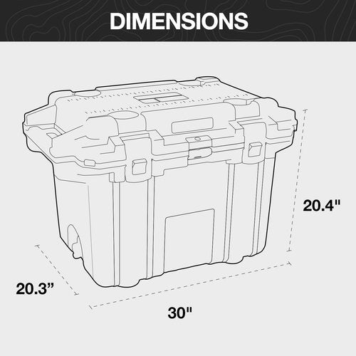 Pelican 50 Quart Elite Cooler (Sage/Gray)