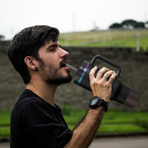 BKBY Chameleon Silicone Water Bottle Boot, Compatible with Stanley Tumbler 20 30 40oz & Hydroflask 12-24oz, Fit More Bottle/Tumblers 2.8-2.95in Bottom Anti-Slip Protector Rubber Sleeve