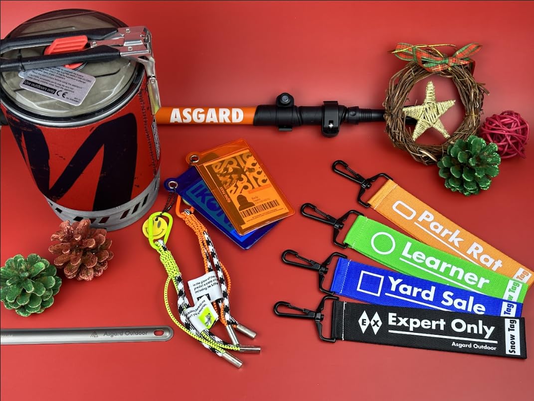 Asgard Outdoor | Carbon Hiking/Ski Poles | Carbon Construction Ultra Lightweight Durable | 6.4 oz Each Pole