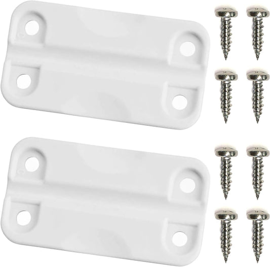 Igloo 24012 Plastic Hinges for Ice Chests (1-Pair), White, Standard Size, Contain UV Inhibitors