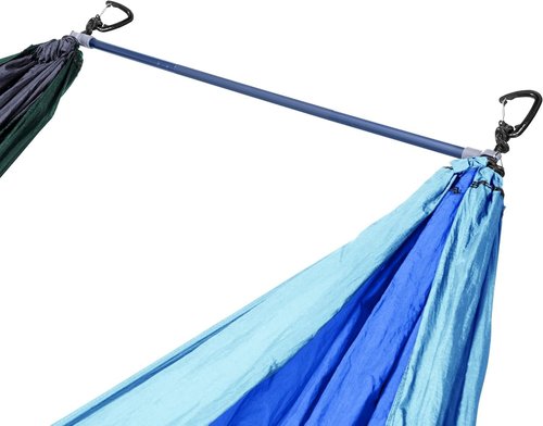 ENO Fuse Tandem Hammock System Colour Slate Lightwieght Fuse Spreader Bars, Two Hammocks Side by Side Dac Grren Anodised Aluminium Alloy Eliminates Enviro Damage Weight 277 g