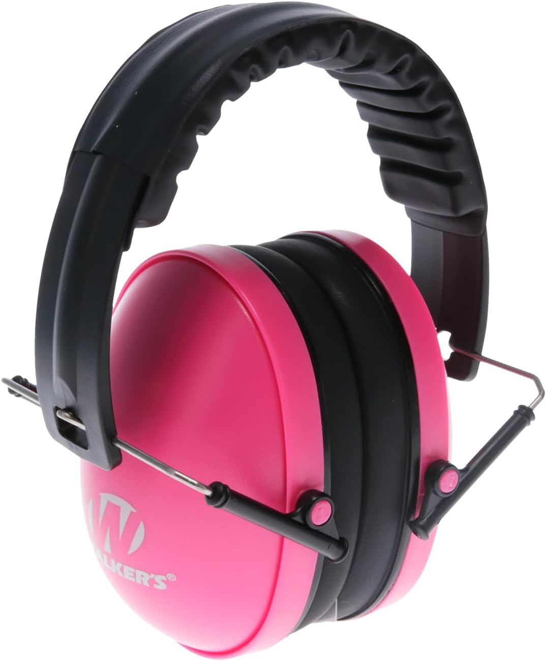 Walker's Youth & Women's Shooting Low Profile Folding Padded Headband Adjustable Hearing Protection Earmuffs