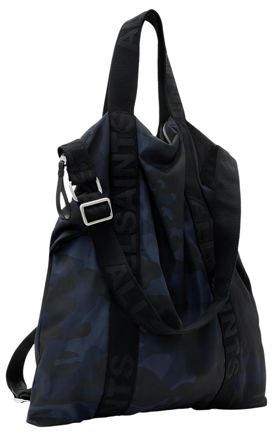AllSaints Men's Handbags Kei Backpack Camo Blue