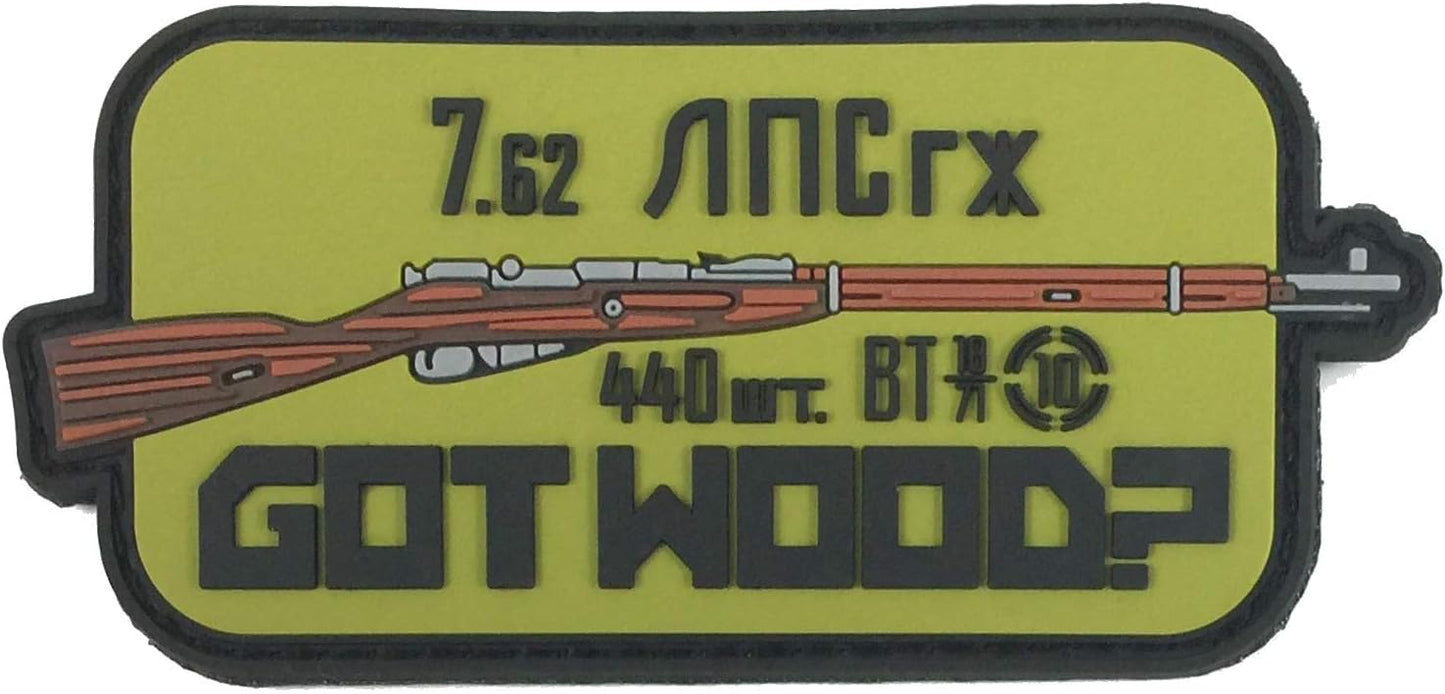 Patriot Patch Co - Mosin Nagant - Got Wood? Patch