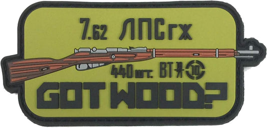 Patriot Patch Co - Mosin Nagant - Got Wood? Patch