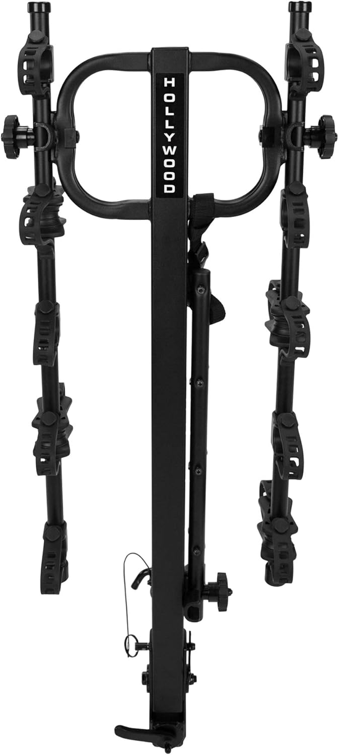 Hollywood Racks HR520 Road Runner 5-Bike Hitch Mount Rack (2-Inch Receiver),Black