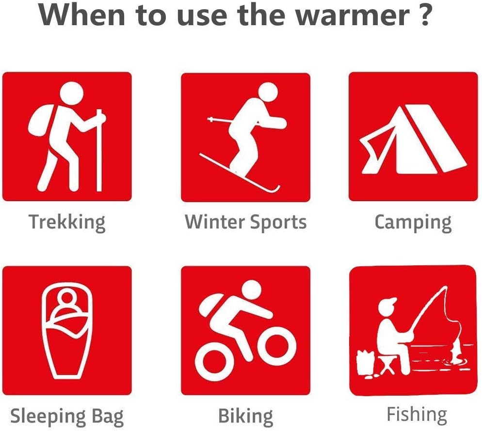 WORLD-BIO Body Warmers for Cold Weather, Heat Warmer Patch Disposable with Adhesive Backing Gives Hours Warm - 10/12/20/32/40 Packs, Hand Warmers Long Lasting Safe Natural Odorless