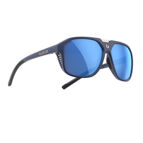 Bollé - ARCADIA, Dark Blue Matte, Volt+ Offshore Polarized, Large, Sunglasses, Unisex, Adult