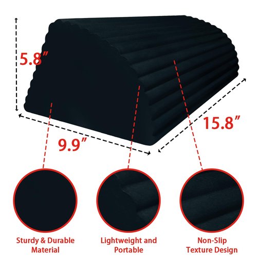 Ultimate Calf Stretching Solution by SEWD – Multiple Stretching Angles for Plantar Fasciitis, Achilles Tendonitis, Tight Calves and Hamstrings – Anti-Slip Design for Foot and Heel Strength Training