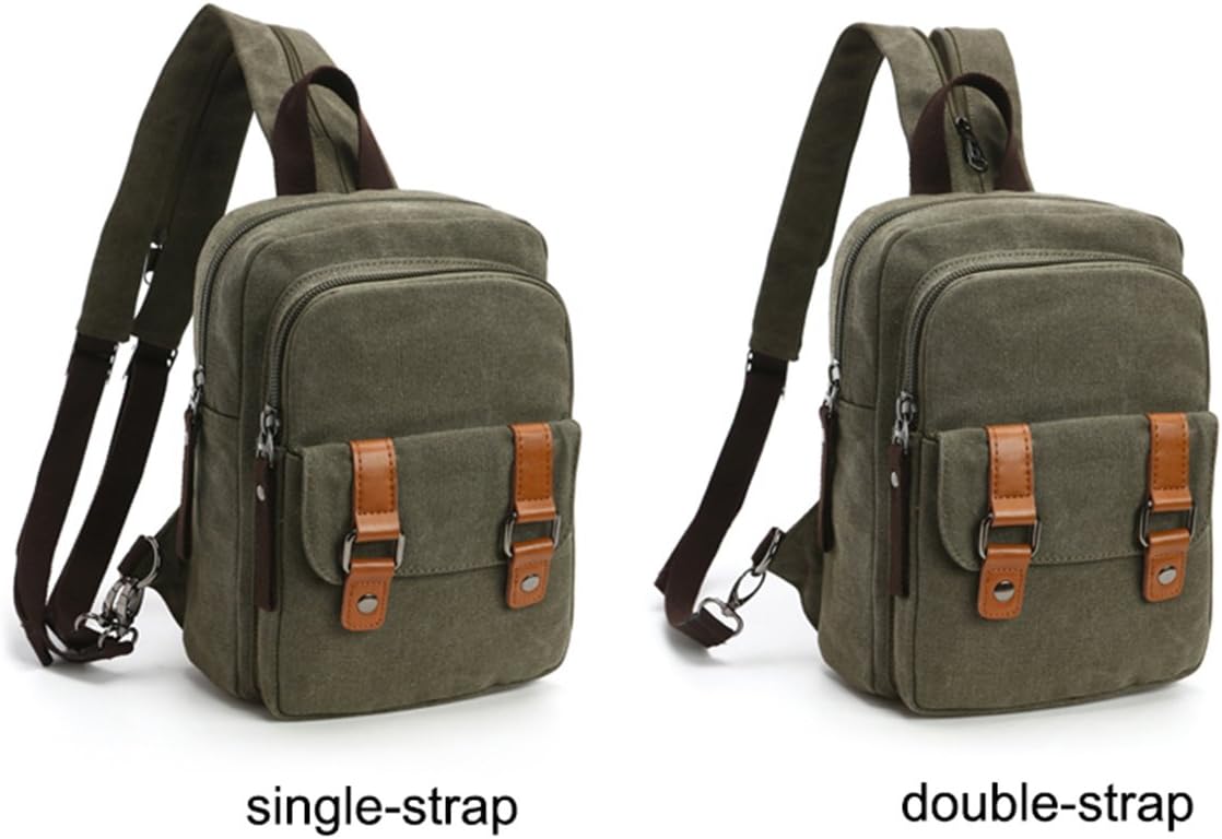 Arbag Small Cute Backpack Vintage Casual Canvas Shoulder Bag Daypack 8528bag,Grey