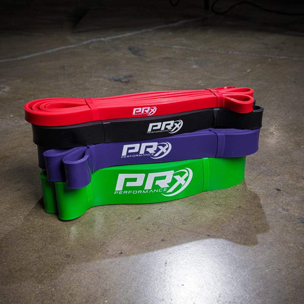 PRx Performance - Resistance & Stretch Band - Perfect for Pull-ups, Chin Ups, Muscle Ups, Power Lifting, Physical Therapy, Mobility Bands, Exercise Bands