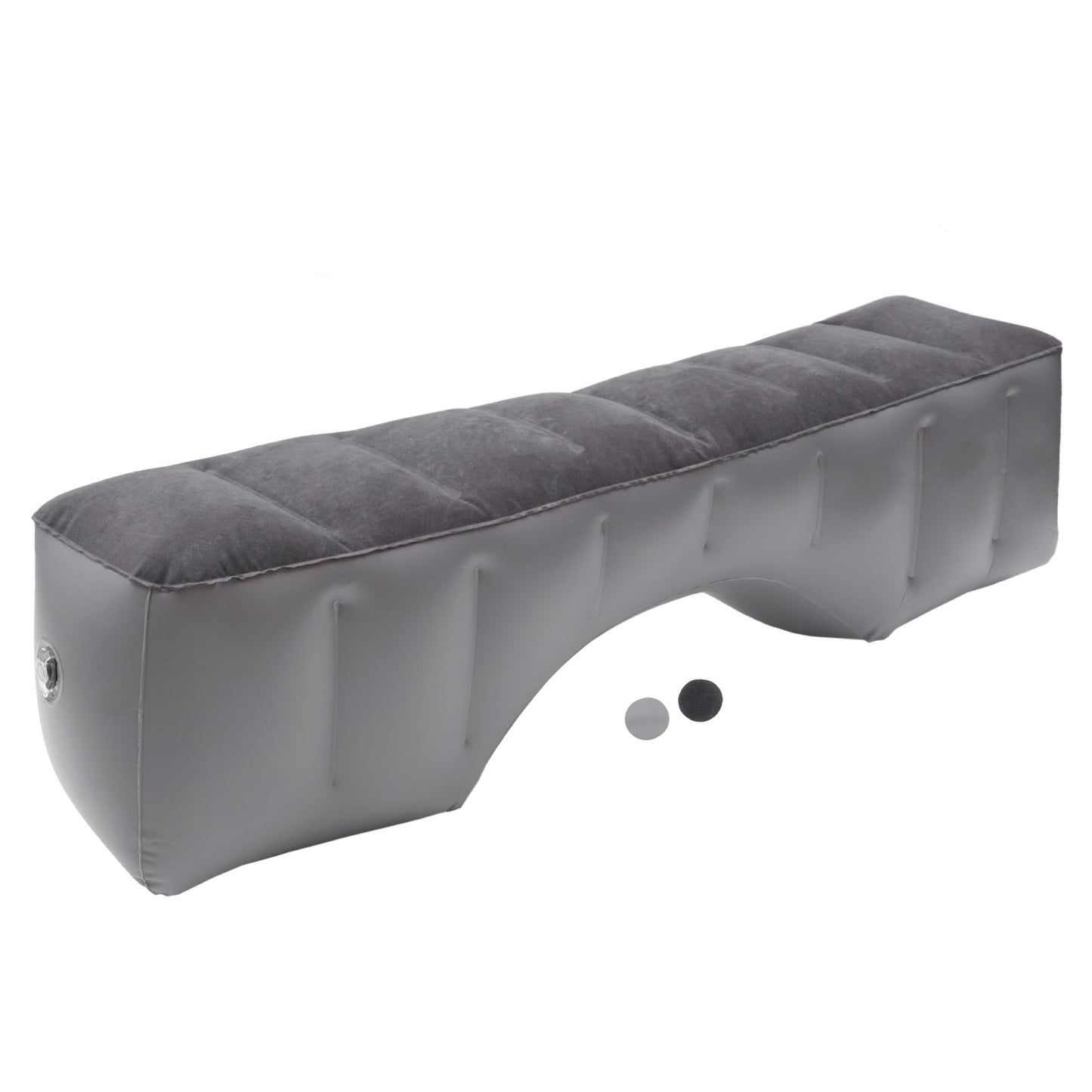 A ABSOPRO Car Mattress Sleeping Mat Comfortable Rear Seat Air Bed Gap Pad for Napping Travel Gray