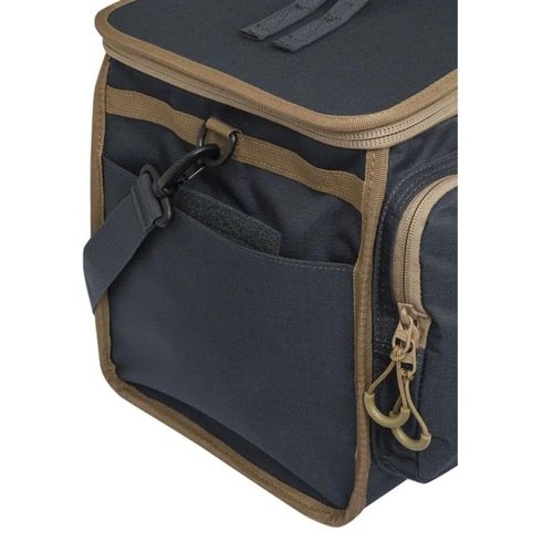 Beretta Gamekeeper EVO Durable Lightweight Functional Outdoor Hunting Shooting Tactical Zippered Cartridge Bag 250 w/Adjustable Shoulder Strap | Capacity of 10 Boxes x 25 Cartridges, Ebony & Otter