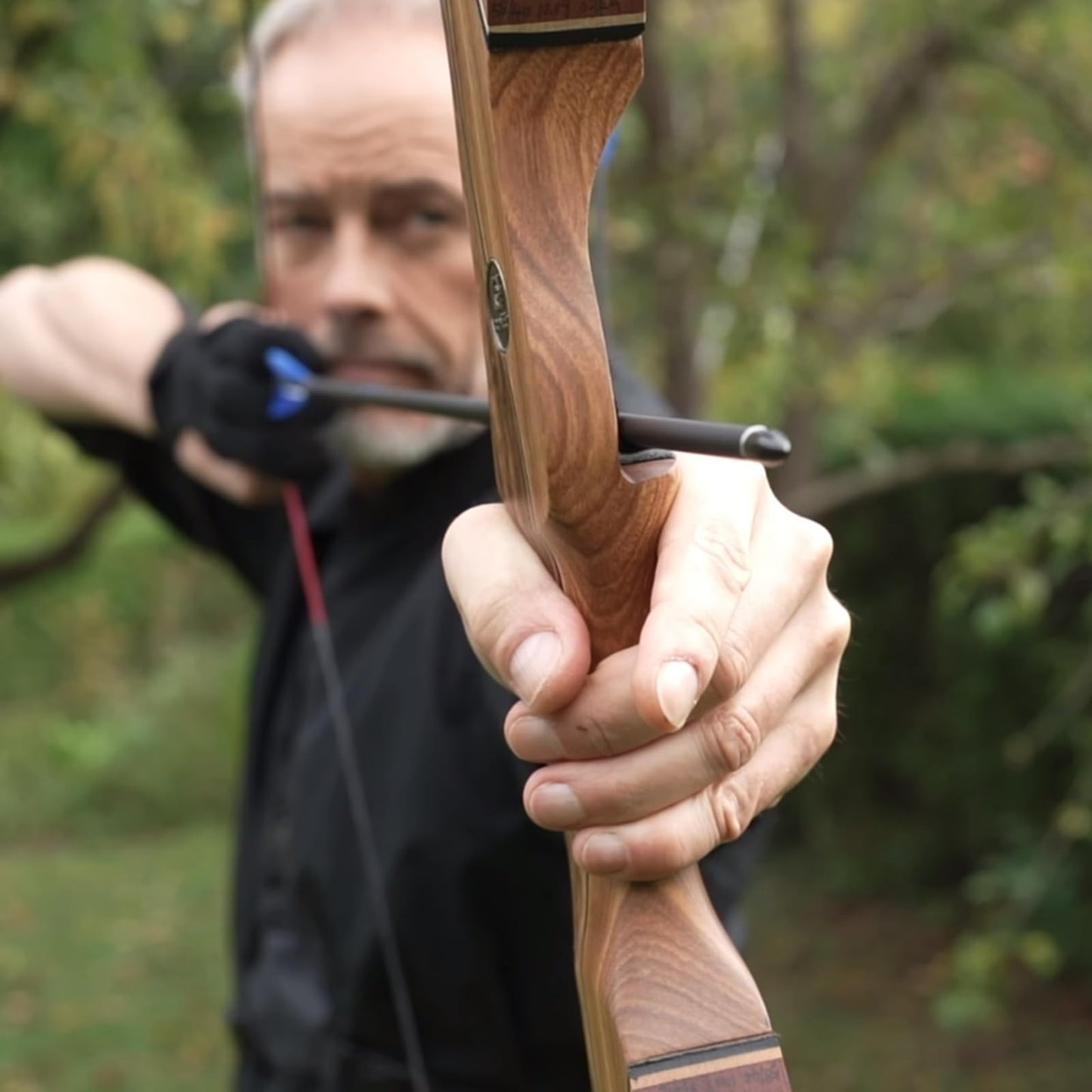 Sanlida Eagle X9 New 58” RTH Standard Hunting Recurve Bow and Arrow Set for Adults and Hunters, Wooden Takedown Recurve Bows Package for Outdoor, Hunting and Practice (35 Lbs, Right Hand)