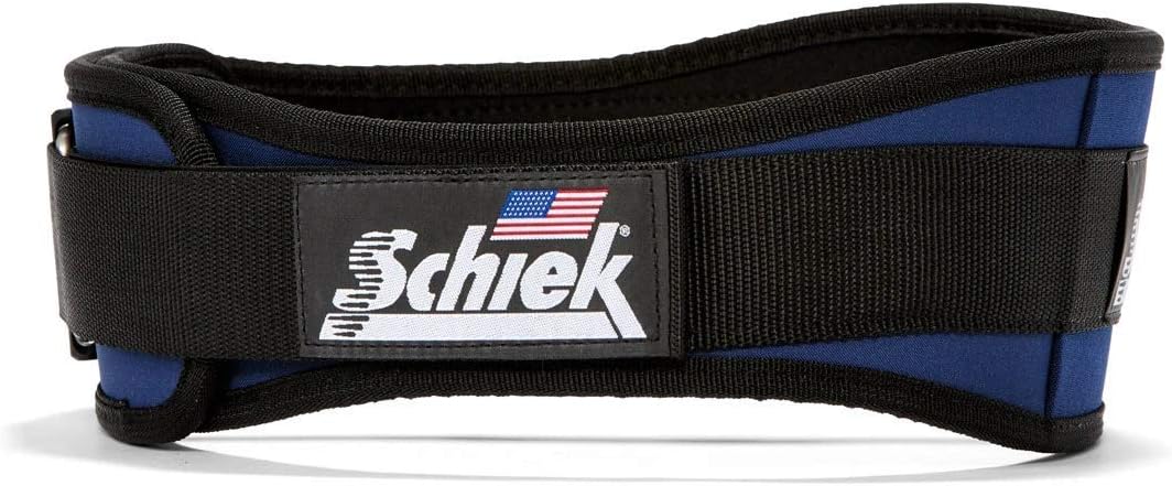 Schiek Sports 2004 Lifting Belt - Weight Lifting Belt for Women And Men - Neoprene Nylon Weight Belt