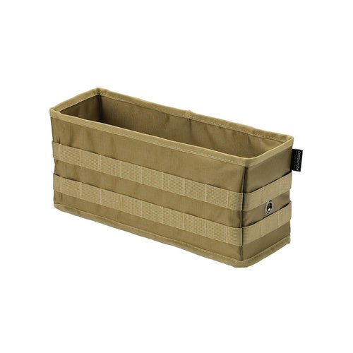 camping moon Side Storage Bag Outdoor Storage Box for Field Rack Black BG-1235BK (Coyote)