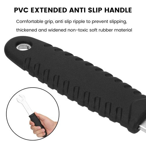 Oumers Bicycle Pedal Wrench, Long Handle Bike Pedals Spanner 15 mm Bicycle Pedal Remover Wrenchs Cycling Pedal Wrenchs for Mountain Bike Maintenance