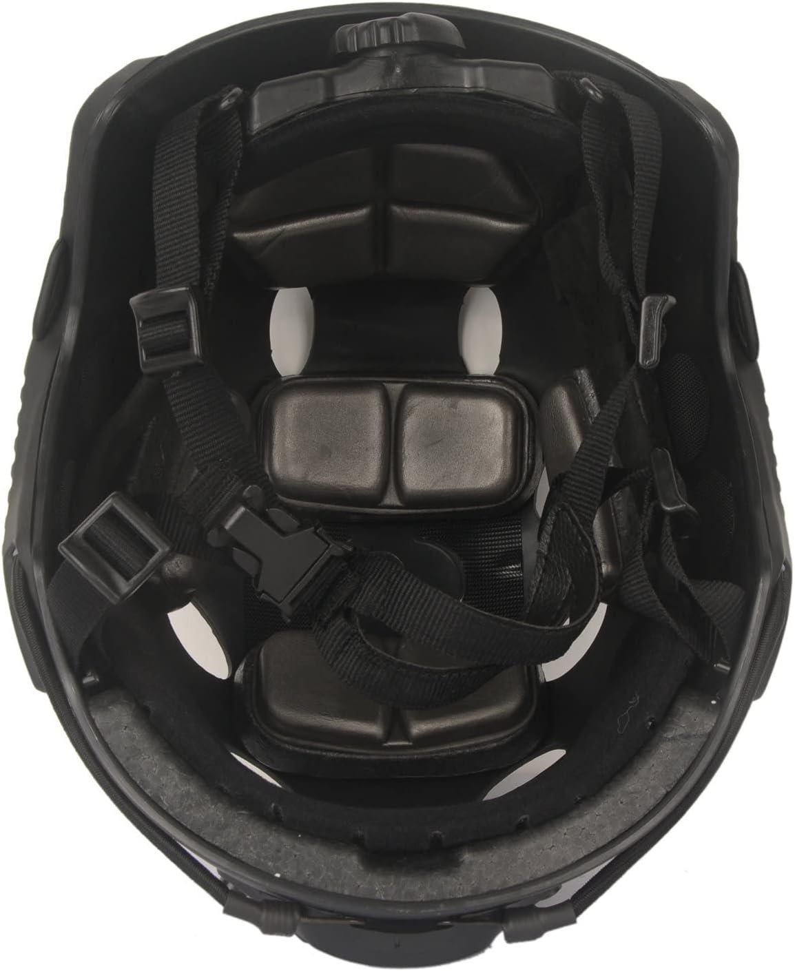 LOOGU Fast BJ Base Jump Tactical Helmet for Airsoft with 12-in-1 Headwear