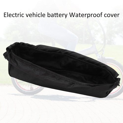 Ebike Battery Cover, Waterproof Electric Bike Battery Protection Bag Wear Resistant Lithium Battery Anti Mud Cover