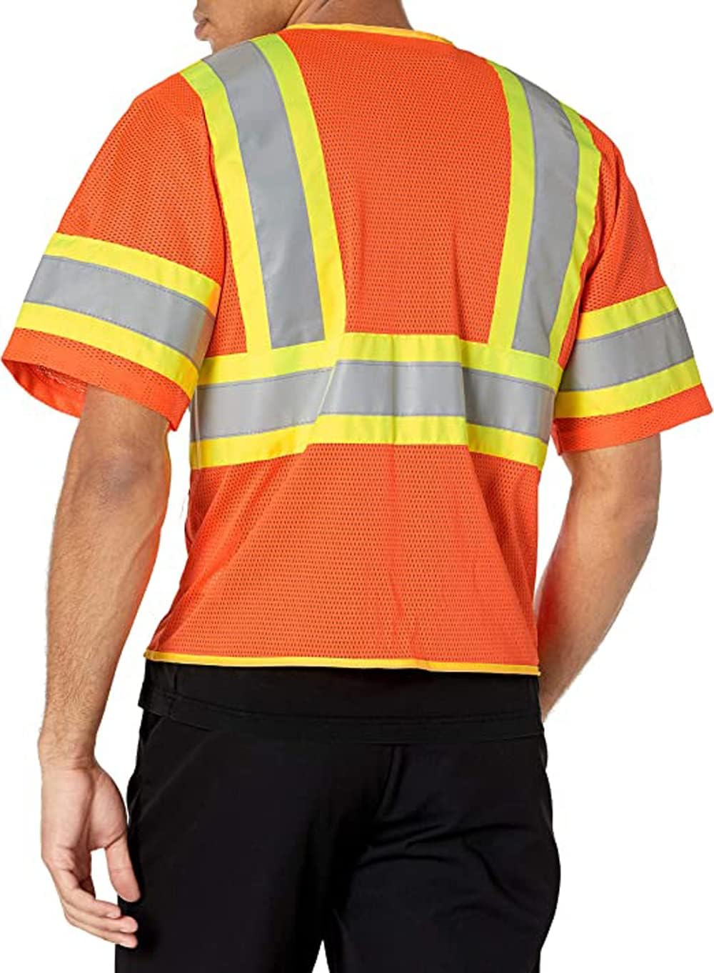Viking Class 3 Hi Vis Safety Vest - Durable Reflective T Vest, ANSI/ISEA Compliant