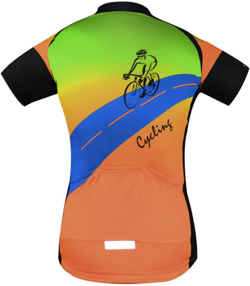 Aogda Cycling Jerseys Men Bike Shirts Team Biking Tops Bicycle Short Sleeves Clothing