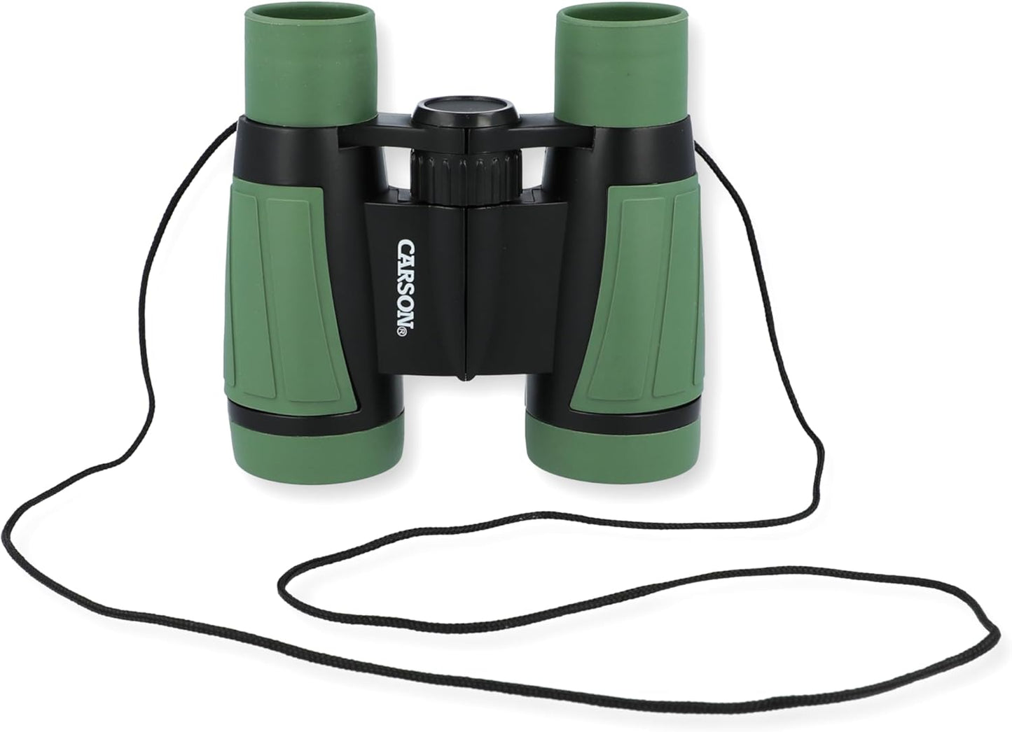 Carson AdventurePak Containing 30mm Kids Field Binoculars, Lensatic Compass, Flashlight and Signal Whistle with a Built-in Thermometer (HU-401), Multicolor