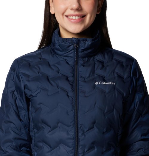 Columbia Women's Delta Ridge II Down Jacket, Collegiate Navy, Medium