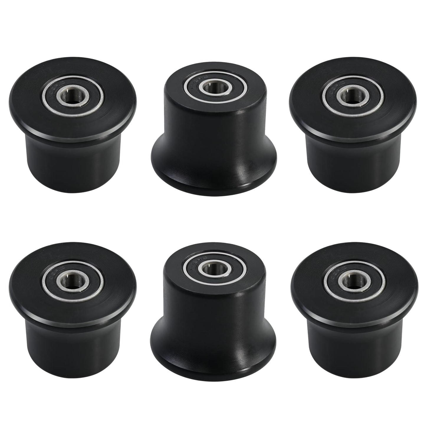6 Rolling Seat Trolley Wheels,Sliding Seat Bracket Roller, Compatible with Bowflex Home Gym Blaze, Classic, Elite, Motivator2, Pr1000, Sport, Conquest, Ultimate2, Schwinn Comp, Revolution