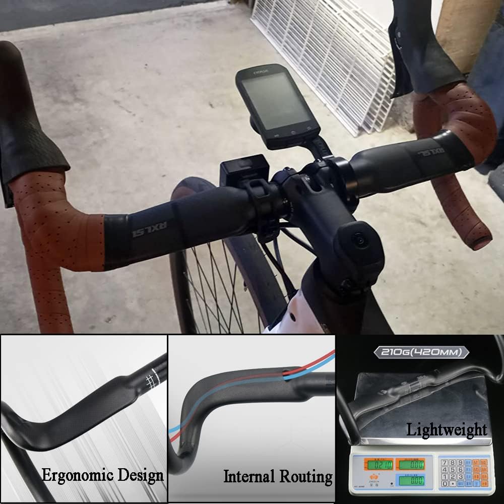 Road Handlebars Aero Handlebars for Road Bike Bars bike components & parts 31.8 Drop handlebars Carbon rxl sl carbon handle drop bar Handle Bar 440mm UD Matte Bicycle Handlebar