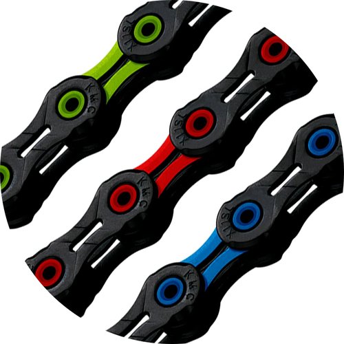 KMC 11-Speed High-Performance Bike Chain | Shimano, SRAM, Campagnolo Compatible | 116 Links, Includes Missing Link | Black