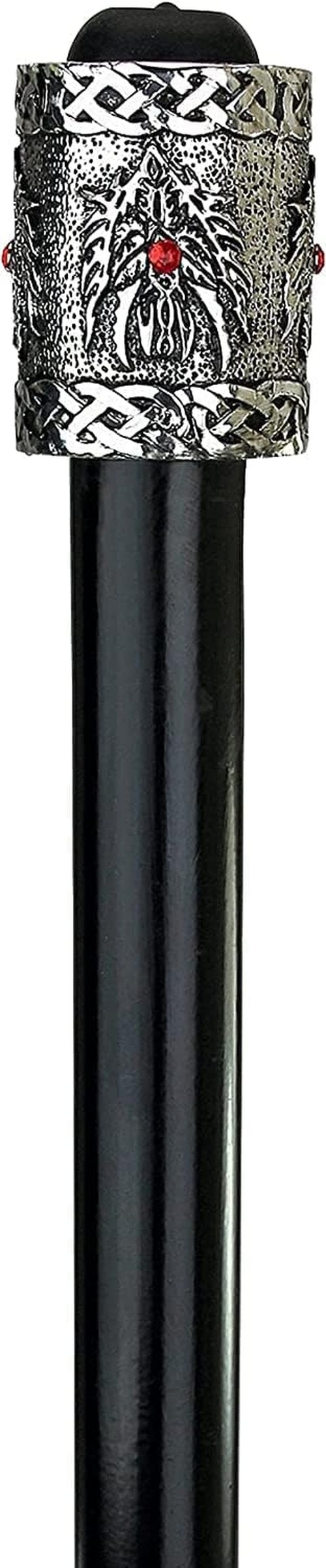 Dragonsthorne Gothic Walking Stick - Design Toscano Dragon Grasp Cane