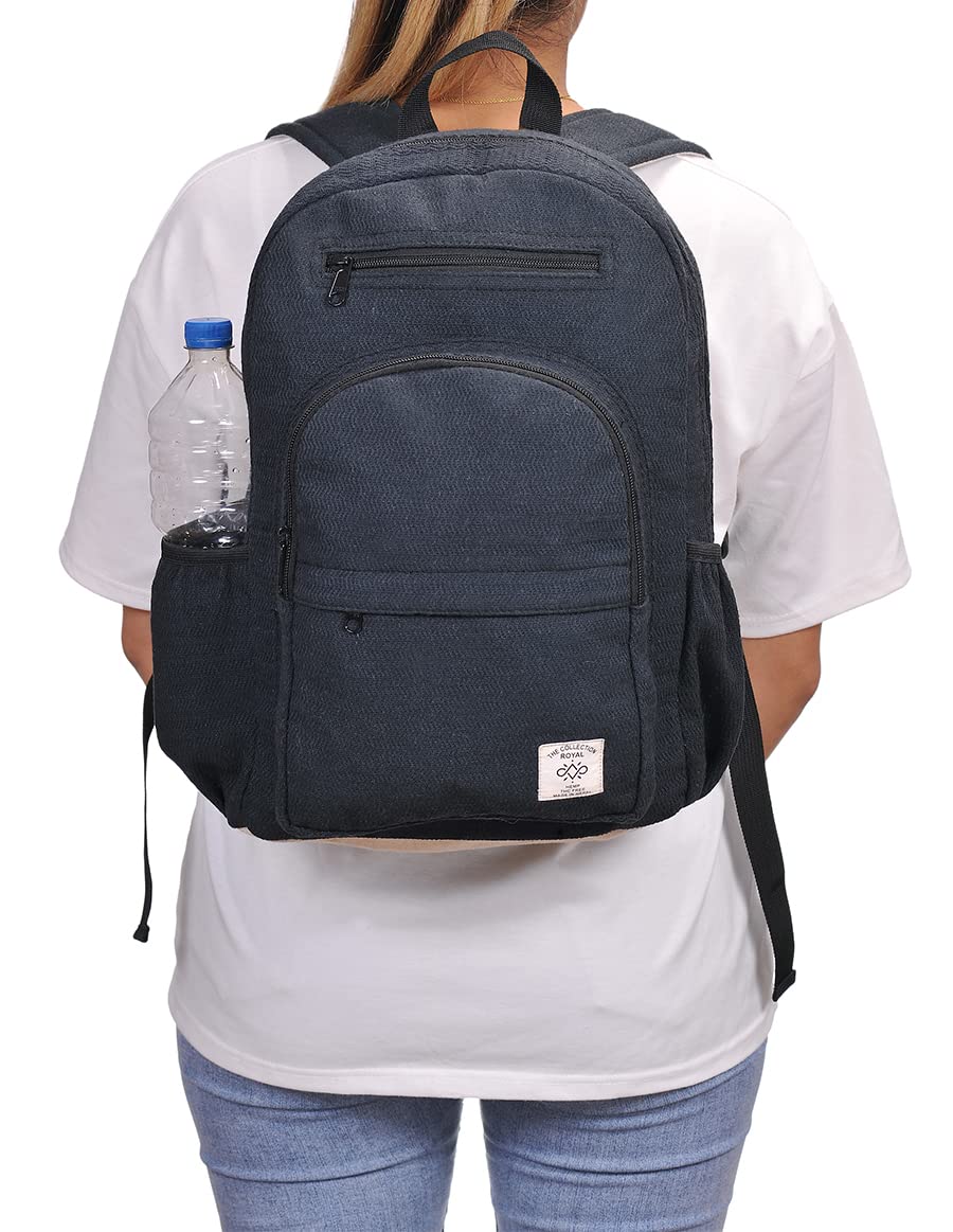 THE COLLECTION ROYAL Himalayan Hemp Cotton Hippie Boho Cloth Casual Bag Daypack Backpack