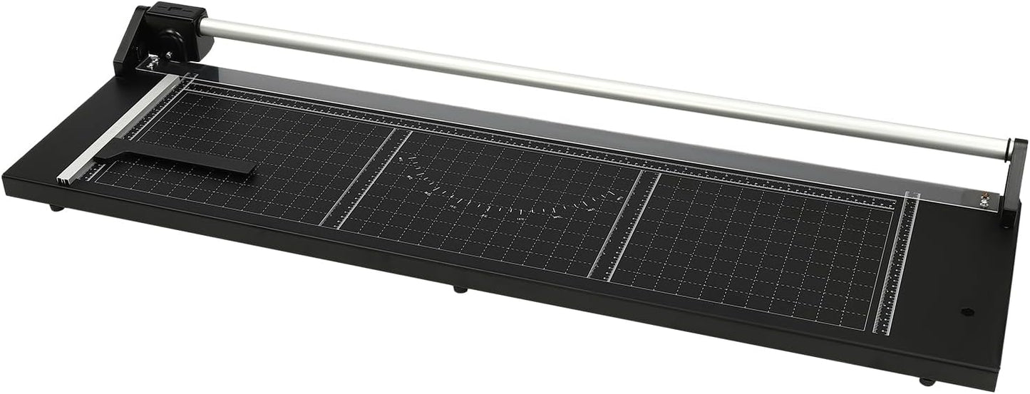 36 Inch Paper Cutter Heavy Duty Paper Cutter for A4 Paper Guillotine Rotary Paper Cutter for Offices Schools and Crafts