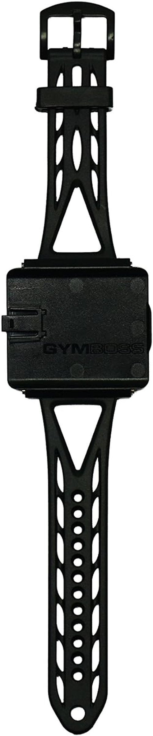 Gymboss Interval Timer and Stopwatch Watch Strap – Black