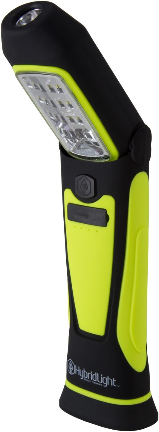 Mammoth - Solar/Rechargeable Multi-Function 400 Lumen LED Work, Auto, Shop Light. USB OUT Charges Cell Phones