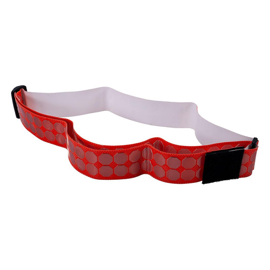 Cyalume Cyflect PT Belts with 2" x 2" Velcro Square, High Visibility Reflective Gear, Adjustable, White