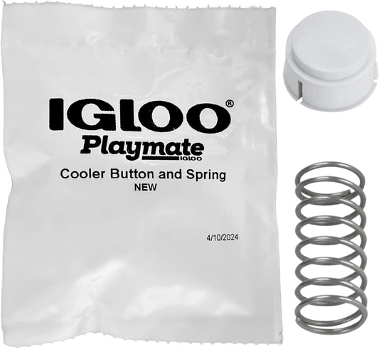 Igloo Playmate Cooler Replacement Button and Spring