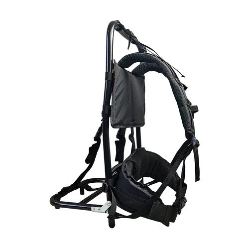 ZRSCHYG Hiking/Hunting Backpack Frame, Aluminum External Frame Backpack, Lightweight & Foldable 28.7 x 14.6 x 9.8 inches (black)