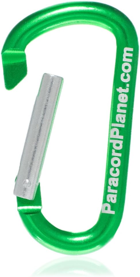 Aluminum D Ring Carabiner Clip Bulk Packages - Available in a Variety of Sizes, Styles, and Colors